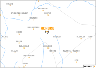 map of Achuru