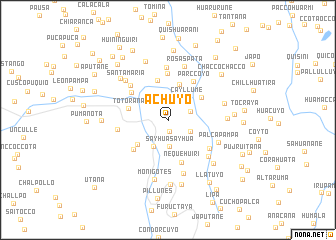 map of Achuyo