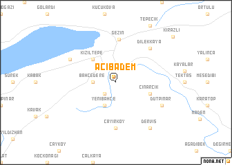 map of Acıbadem