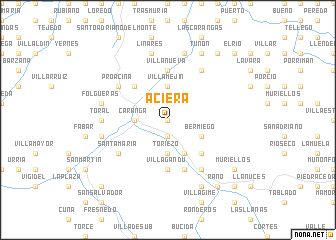 map of Aciera