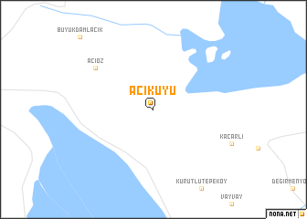 map of Acıkuyu