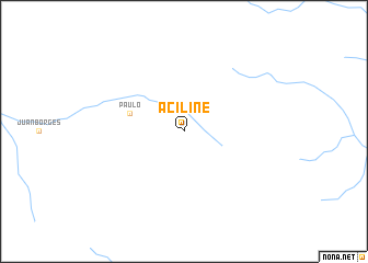 map of Aciline