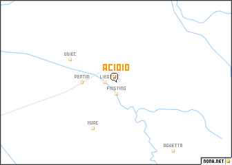 map of Acioio