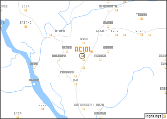map of Aciol