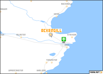 map of Ackergill