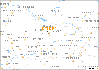 map of Aclare