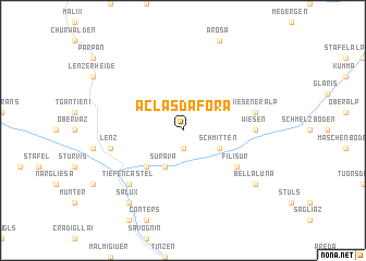 map of Aclas Dafora