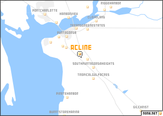 map of Acline