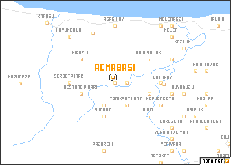 map of Açmabaşı