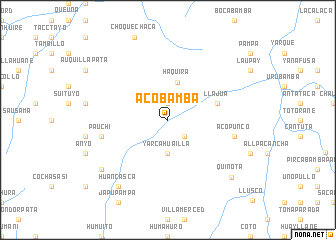 map of Acobamba