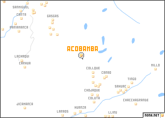 map of Acobamba