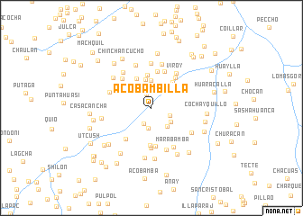 map of Acobambilla