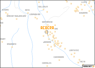 map of Acocra