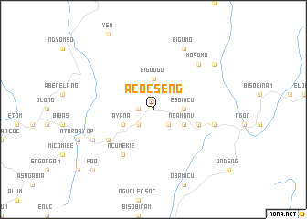 map of Acocseng