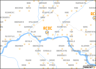 map of Acoc