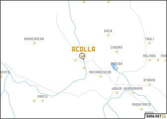map of Acolla