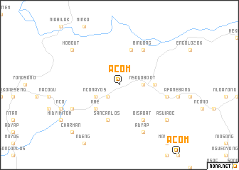 map of Acom