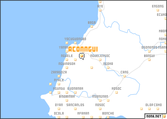 map of Aconngui