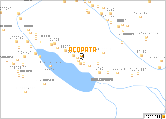 map of Acopata