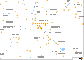 map of Acopata