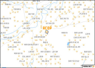 map of Acop