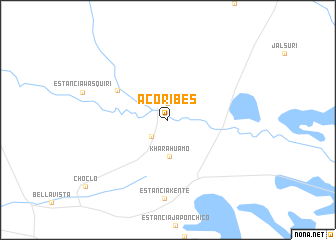 map of Acoribes