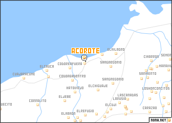 map of Acorote