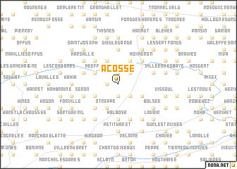 map of Acosse