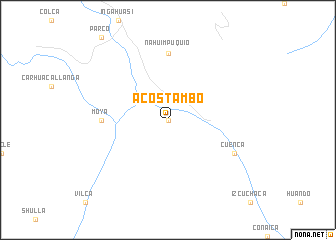 map of Acostambo