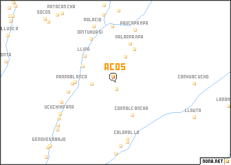 map of Acos