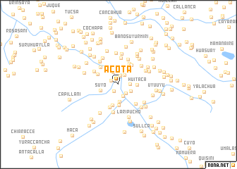 map of Acota