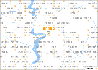 map of Acova