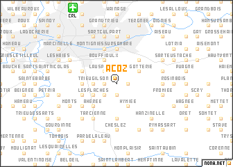 map of Acoz