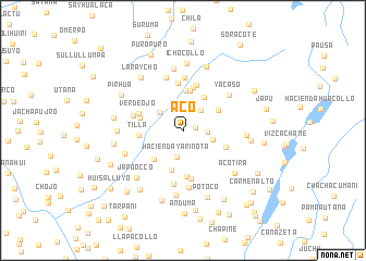 map of Aco