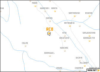 map of Aco