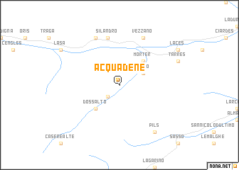 map of Acquadene