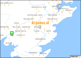 map of Acqua dʼ Ilia