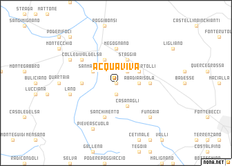 map of Acquaviva