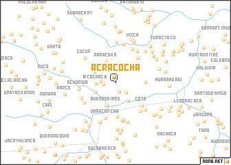 map of Acracocha