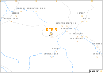 map of Acriş