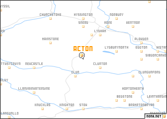 map of Acton