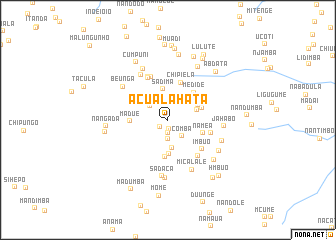 map of Acualahata