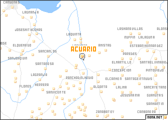 map of Acuario