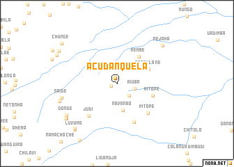 map of Acudanquela