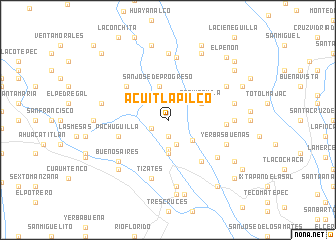 map of Acuitlapilco