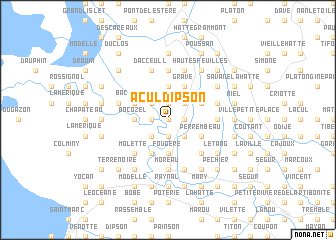 map of Acul Dipson