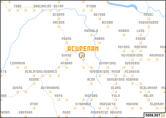 map of Acurenam