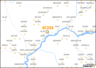 map of Acuse