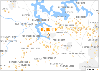 map of Acworth