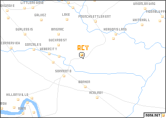 map of Acy